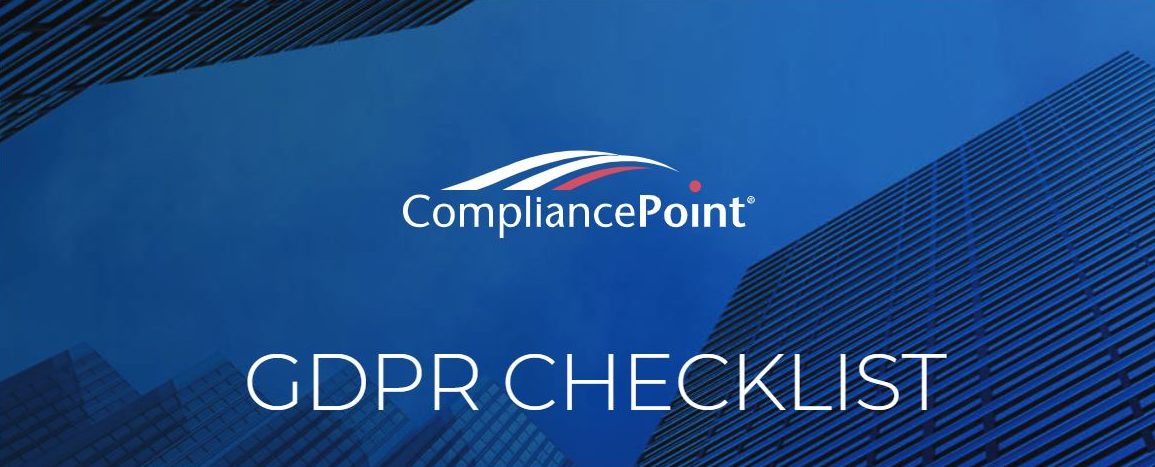 GDPR Checklist CompliancePoint   GDPR Checklist Web 